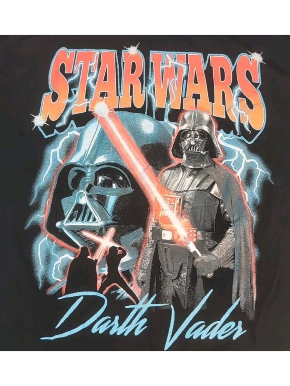 Star Wars Darth Vader Graphic T-Shirt XL Black Vanderslice Low Rider NWT